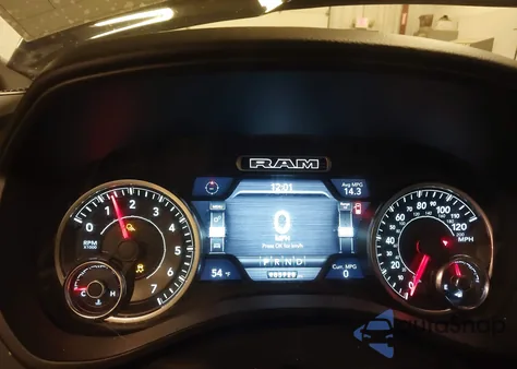 2019 Ram 1500 Big Horn/Lone Star 4X4 5'7 Box z USA, uszkodzony, nr VIN 1C6SRFFT3KN696465